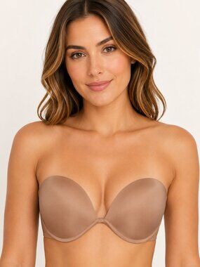 Victoria's Secret Nude Strapless Bra Size 38B